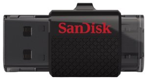 USB флешдрайв Sandisk Ultra Dual 16Gb, OTG, Black