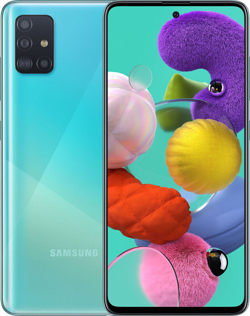 Смартфон Samsung SM-A515F Galaxy A51 6/128 Duos ZBU (blue)