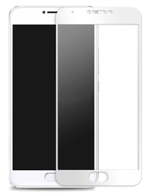 Акс. к мобильным Защитное стекло Silk Screen Meizu U20 white