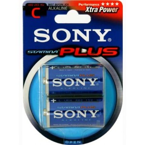 Батарейка Sony LR14 Alkaline 1x2 шт.