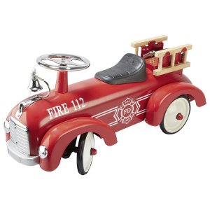 Толокар Пожарная машина goki (красная)