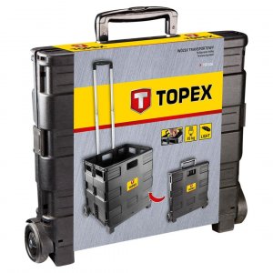 Тележка грузовая универсальная складная Topex 79R306 37x42 см, до 35 кг