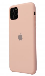 Накладка Apple Silicone Case HC на iPhone 11 Peach Pink 67