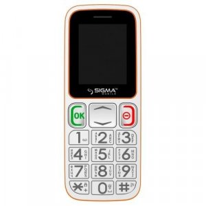 Мобильный телефон Sigma mobile Comfort 50 Mini3 (White/Orange)