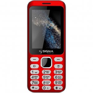 Мобильный телефон Sigma mobile X-Style 33 Red Steel
