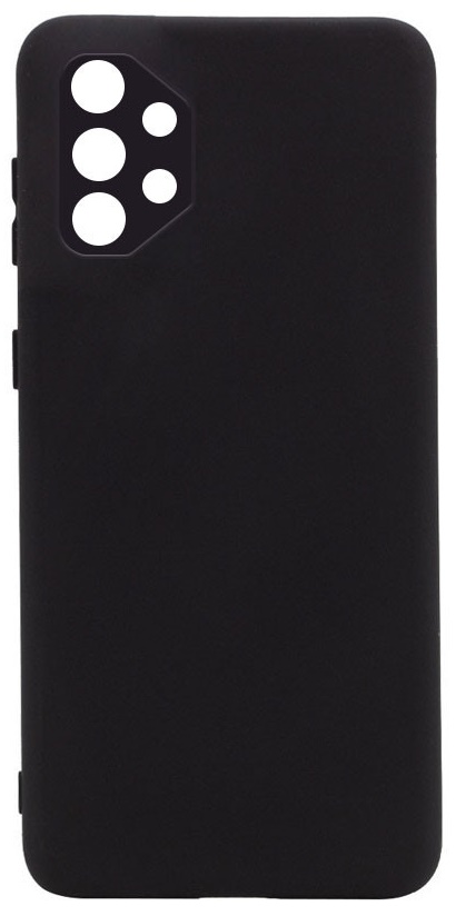 Накладка Silicone Case Camera (no logo) Samsung A52 4G (A525) black