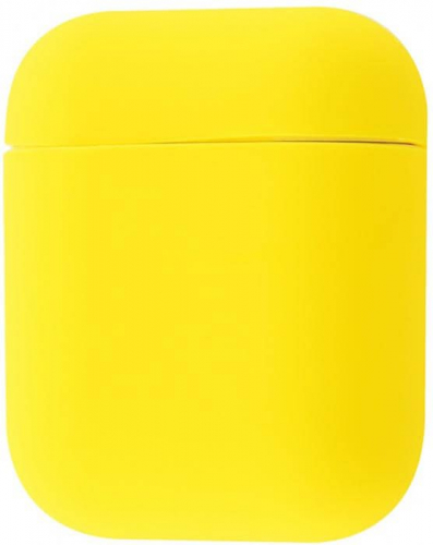 Чохол Blueo Liquid Silicone Protective Case for Airpods Yellow