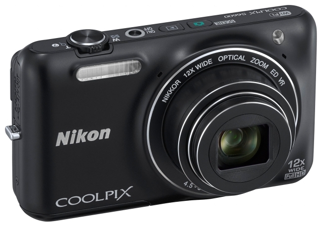 Фотоапарат Nikon Coolpix S6600 Black*