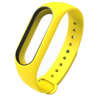 Ремешок к фитнес-браслету Xiaomi miband 2 Yellow