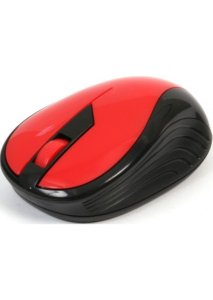 Мышка Omega OM-415 red/black usb