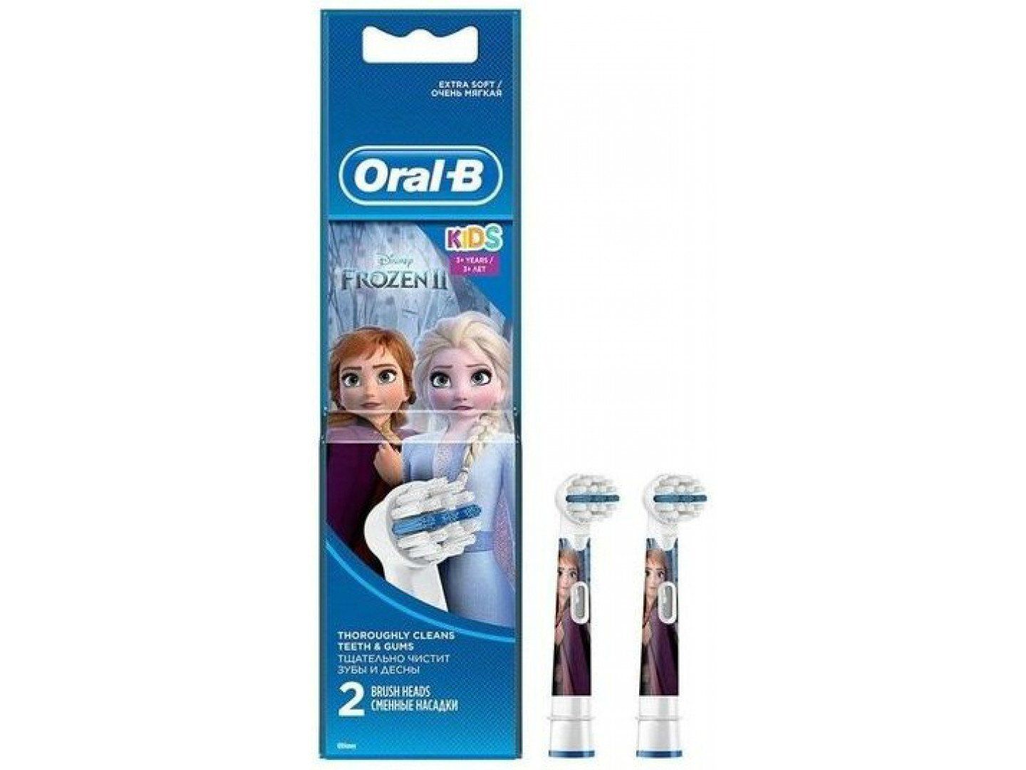 Насадка для електричної зубної щітки BRAUN Oral-B Stages Power FrozenII EB10 2шт