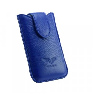 Чехол MacLove Genuine Leather Case Baron Blue for iPhone 4/4S (ML25566)
