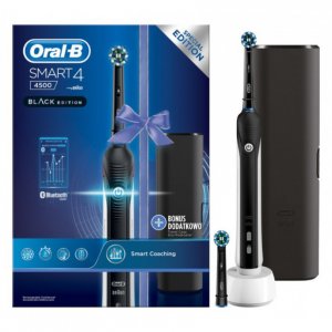 Зубная щетка Braun Oral-B Smart 4 4500 Black Edition D601.525.3X*