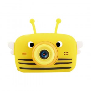 Детский цифровой фотоаппарат Smart Kids 20 Мп (с фронтальной камерой) желтый