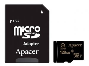 Карта памяти Apacer microSDXC 128Gb UHS-I U1 + adapter