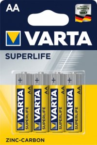 Батарейка Varta SUPERLIFE AA BLI 4 ZINC-CARBON (R6)