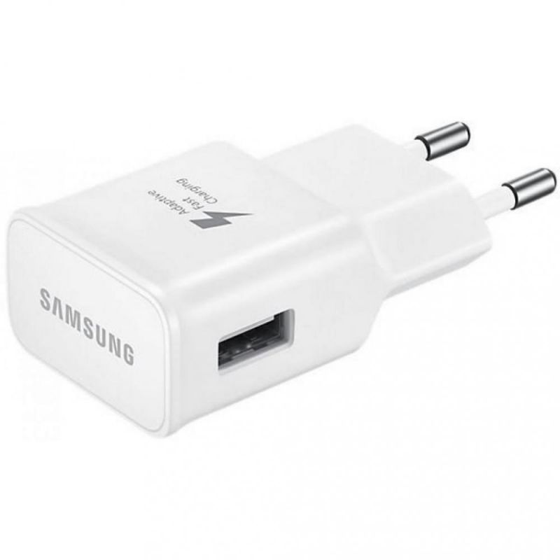Зарядное устройство USB Samsung EP-TA20EWE FastCharger 2A/QC2.0/3.0 Original White