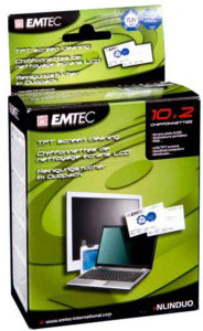 Комплект для чищення Emtec TFT Screen Cleaning 10x2