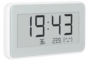 Датчик температуры и влажности с часами Xiaomi MiJia (LYWSD02MMC) *