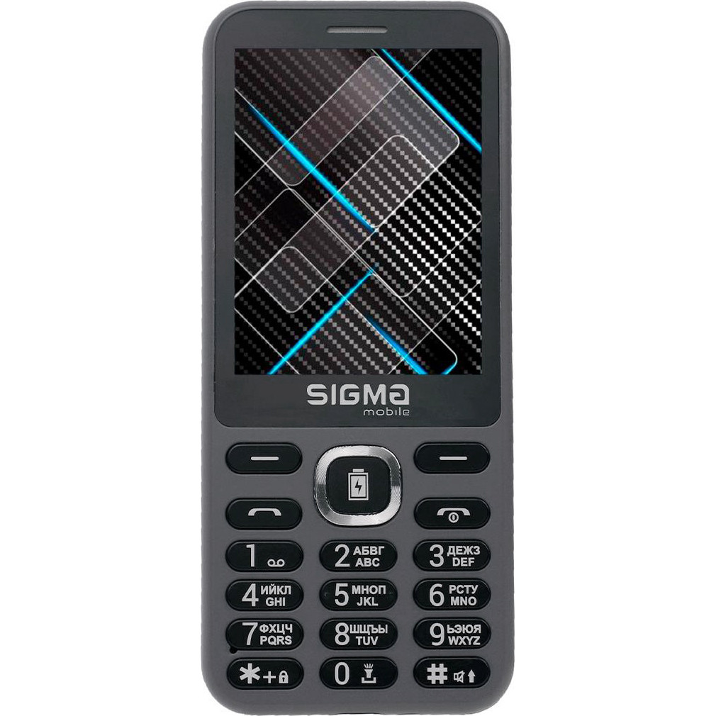 Мобільний телефон Sigma mobile X-Style 31 Power Grey