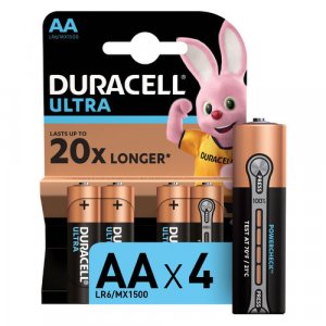 Батарейка Duracell LR06 Ultra AA BLI4