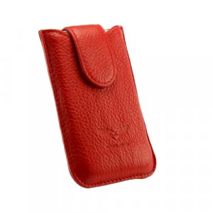 Чехол MacLove Genuine Leather Case Baron Red for iPhone 4/4S (ML25563)