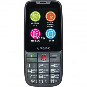 Мобильный телефон Sigma mobile Comfort 50 Elegance3 DS Grey