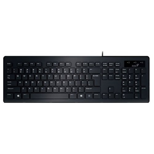 Клавіатура Genius SlimStar 130 Black, USB, UKR