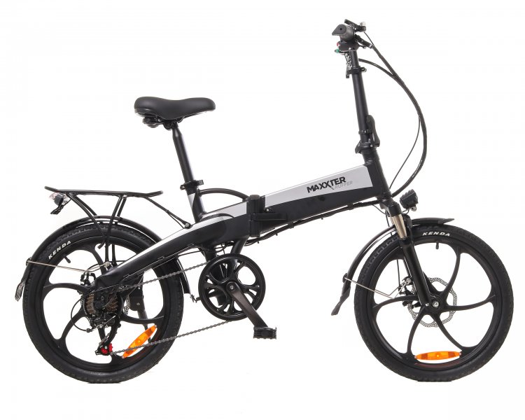 Електричний велосипед RUFFER 20 "(чорно-срібний)