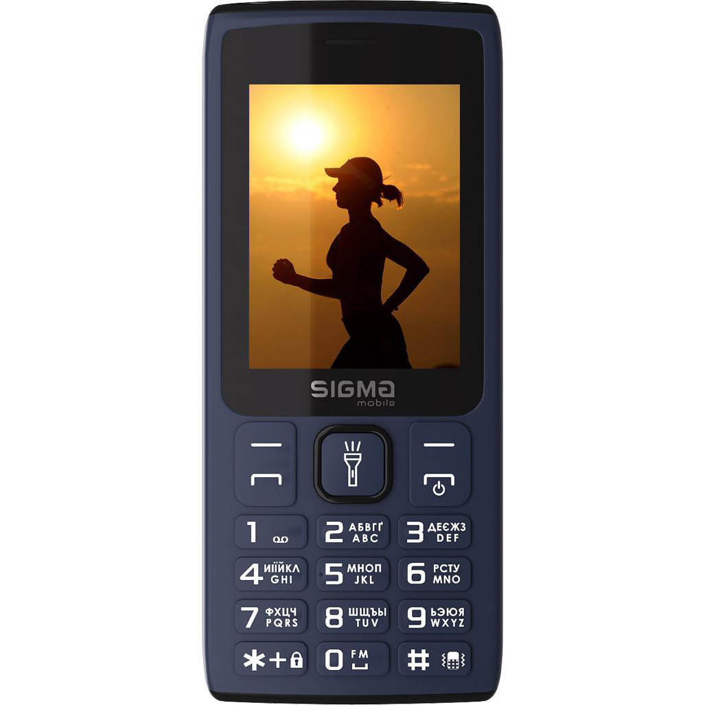 Мобільний телефон Sigma mobile X-Style 34 NRG Blue