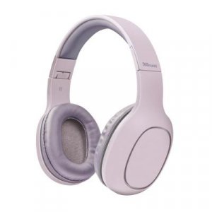 Наушники Trust Dona Wireless Over-Ear Mic Pink