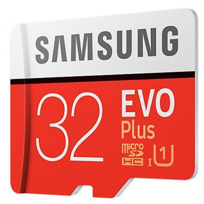 Карта пам'яті Samsung microSDHC 32GB EVO PLUS UHS-I (R95, W20MB/s)