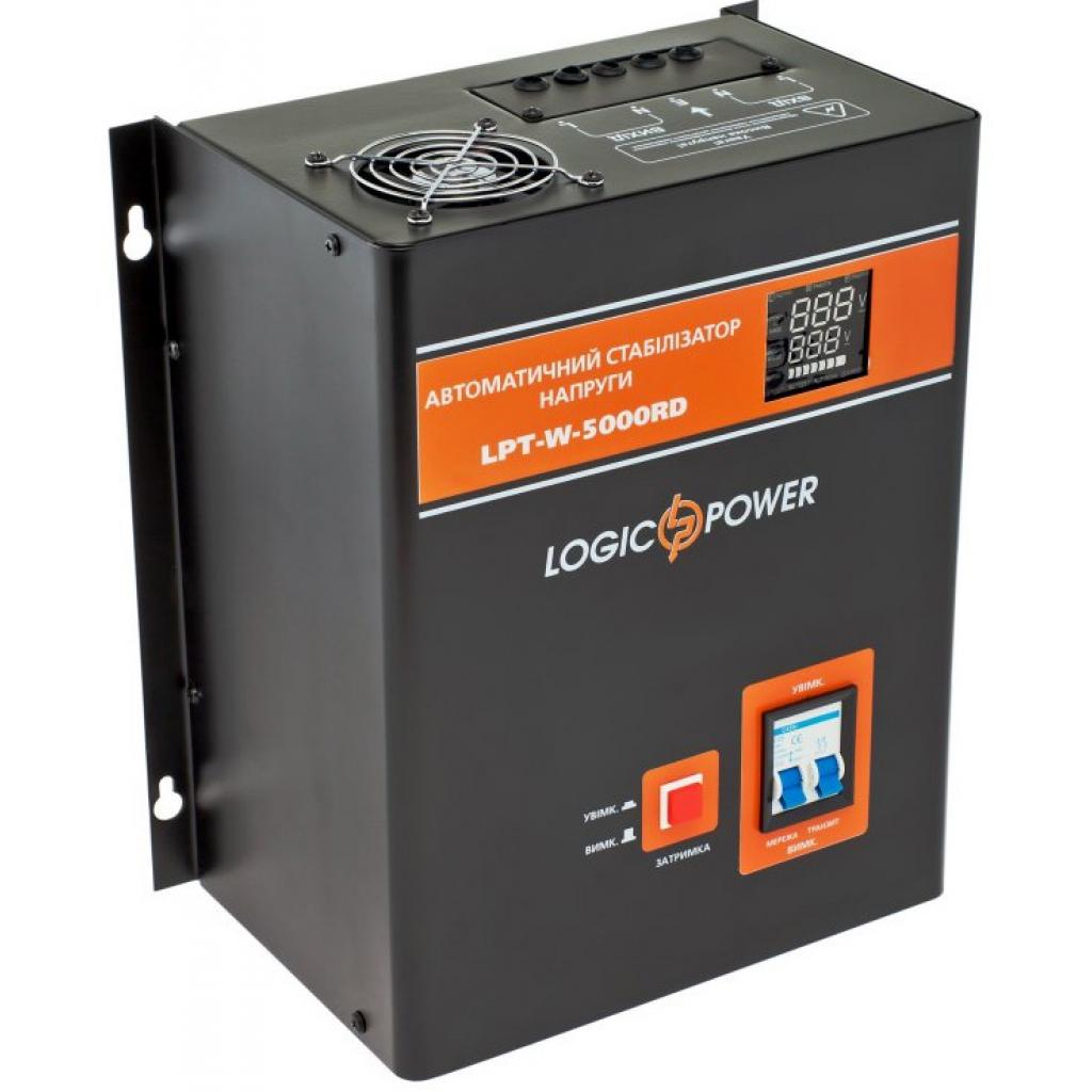Стабілізатор напруги LogicPower LPT-W-5000RD BLACK (LP4439)