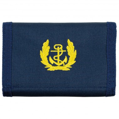 Гаманець «Бундесвер» синій з емблемою «військово-морські сили» MFH