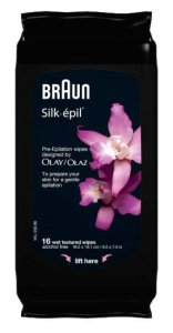 Салфетки для эпиляции Braun Silk-epil