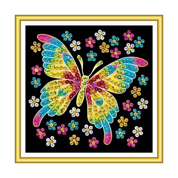 Набір для творчості 60 Butterfly Sequin Art