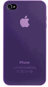 Чехол Ozaki iCoat 0.4 Purple for iPhone 4/4S (IC844PU)