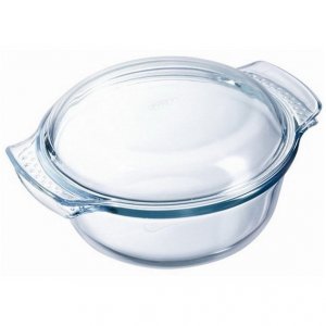 Кастрюля Pyrex Classic стекло круглая 1,5л+0,6л (108A000/7143)