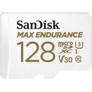 Карта памяти SanDisk microSDXC 128Gb Max Endurance V30 C10 (adapter SD) (SDSQQVR-128G-GN6IA)