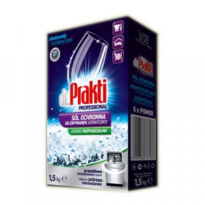 Соль в мини таблетках для посудомоечных машин dr.Prakti professional 1,5 кг