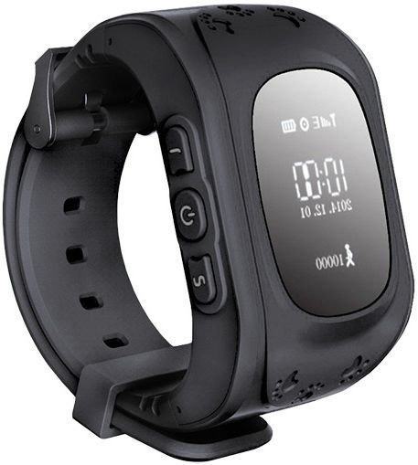 Смарт-часы Smart Baby W5 (Q50) GPS Kid Positioning Black