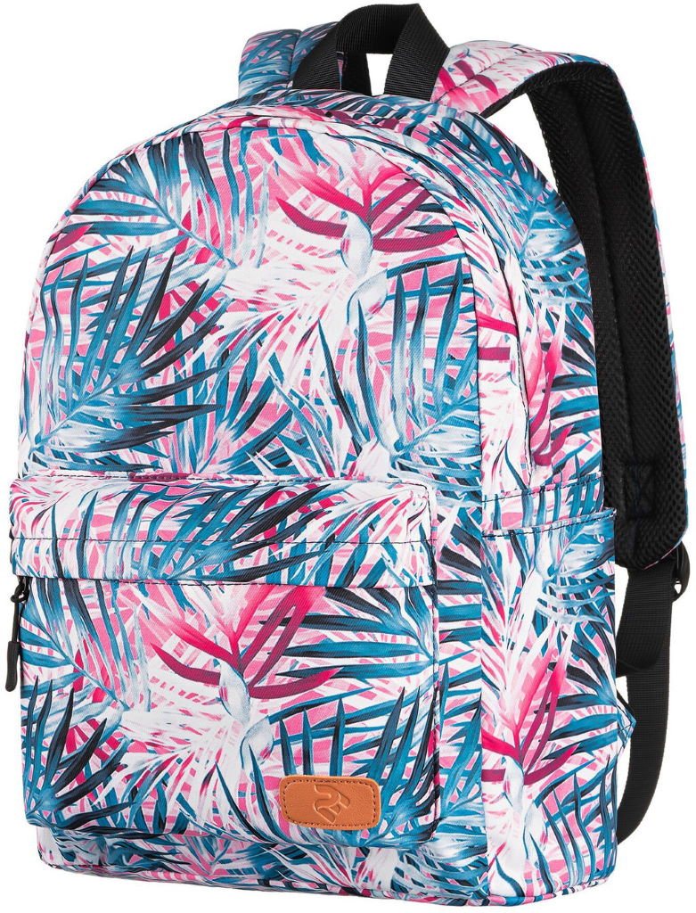 Рюкзак для ноутбука 2E TeensPack Palms, рожевий (2E-BPT6114PK)