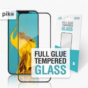 Защитное стекло Piko Full Glue для Tecno Spark 7 (черное)