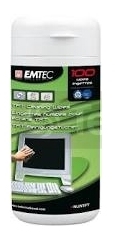 Комплект для чистки Emtec TFT/ LCD Cleaning Wipes Refill 100pcs