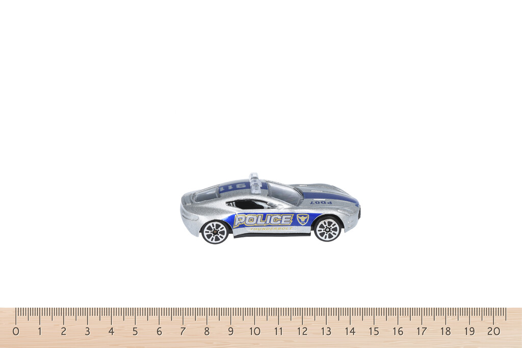 Машинка Same Toy Model Car Поліція (сіра)