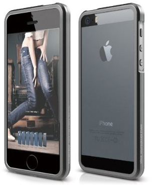 Чохол Elago iPhone 5/5S - Aluminium Bumper (Dark Gray)