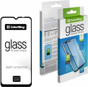 Защитное стекло 9H FC glue ColorWay Samsung Galaxy M13 black