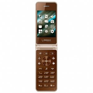 Мобильный телефон Sigma mobile X-Style 28 Flip Gold-Mokka