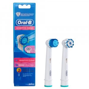 Насадка для электрической зубной щетки BRAUN Oral-B Sensitive EB 17s + EB 60