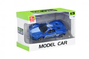 Машинка Same Toy Model Car Полиция (синяя)